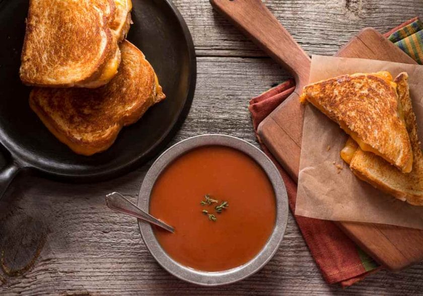 delicious grilled cheese sandwich without butter