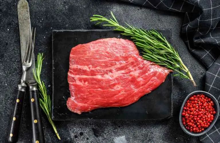 flat iron steak cut