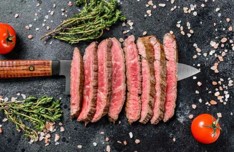 sliced flank steak
