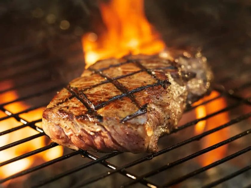 how to cook charcoal steak
