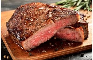 Beef Ribeye Cap Steak grill 3