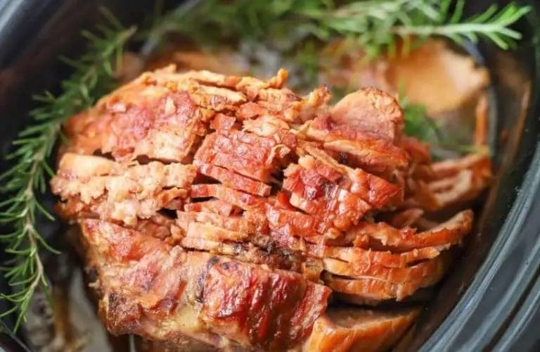 Crockpot Ham Steaks 4