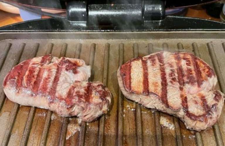 Delicious Steak on George Foreman 2