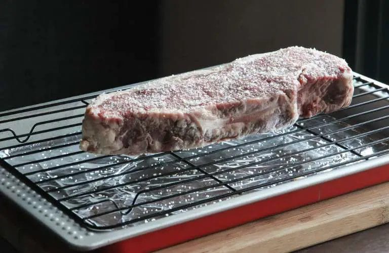 Dry Brining steak 2