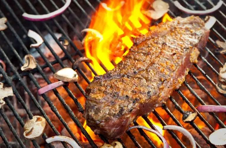 How To Grill A New York Strip Steak On Charcoal