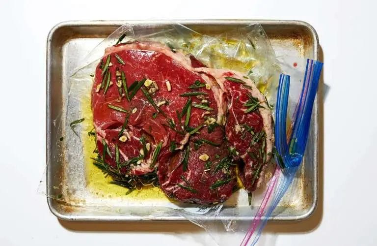 Marinate steak in fridge 3