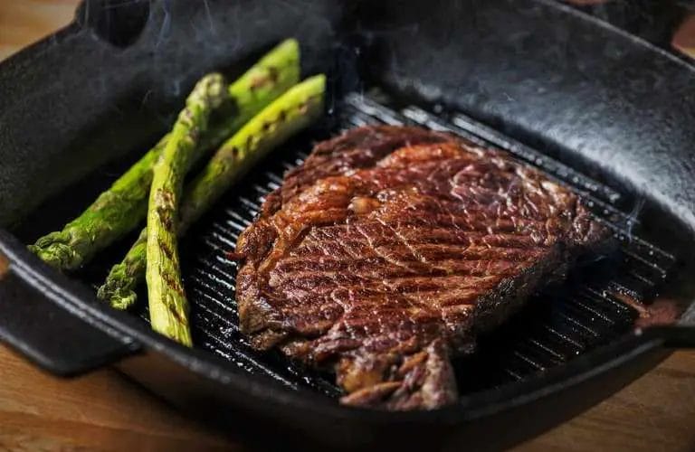 Steaks Non-Stick Pan vs. Grill