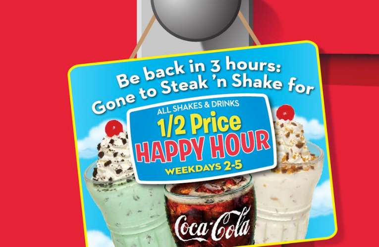 When Is Happy Hour At Steak And Shake?