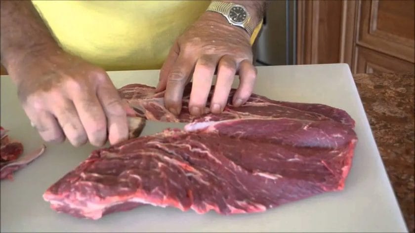 how to cut flat iron steak
