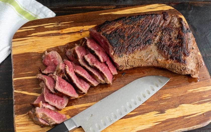 how to cut tri tip steak

