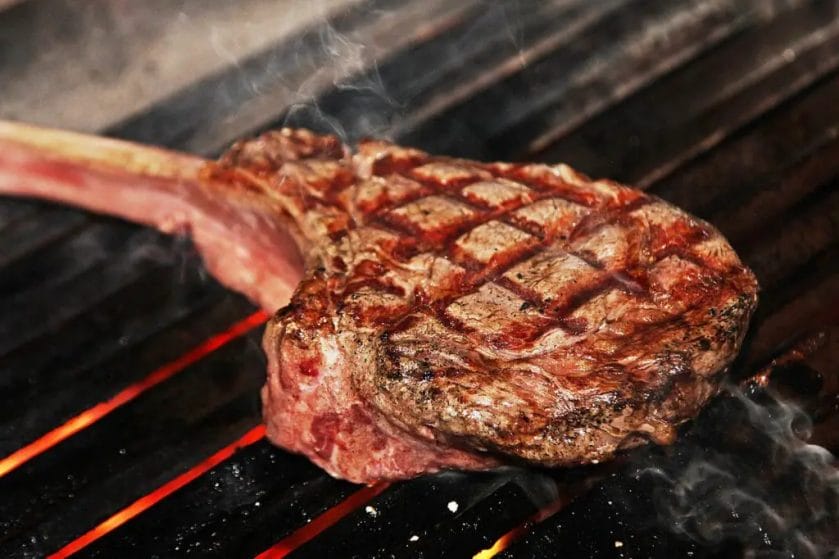 how to grill dry aged steak
