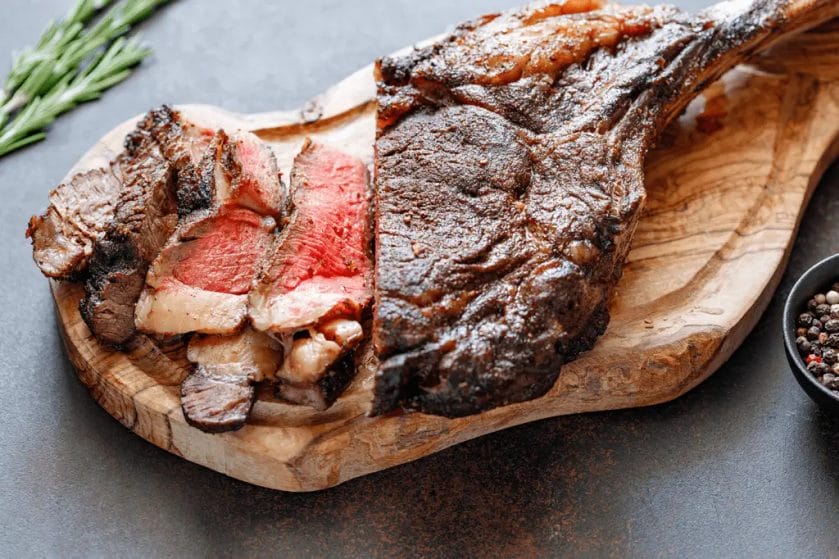 how to prepare dry aged steak

