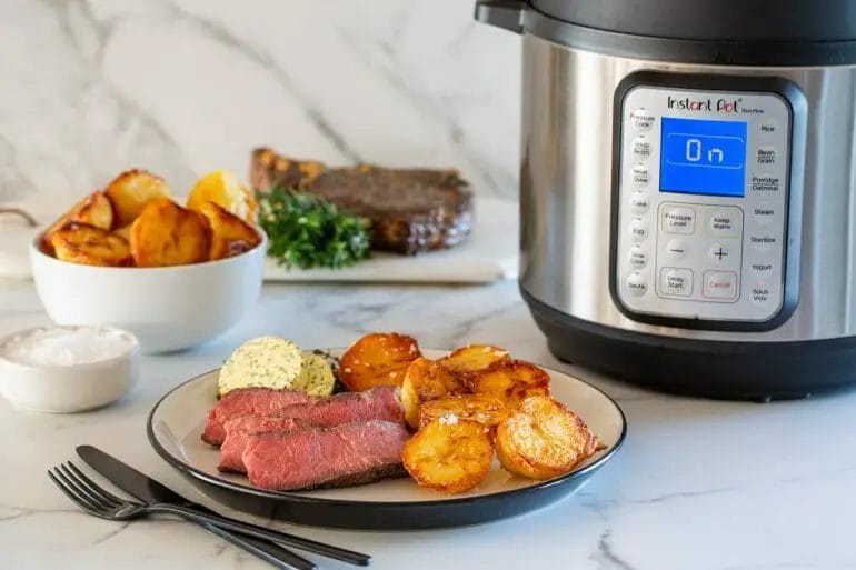 how to sous vide steak in instant pot
