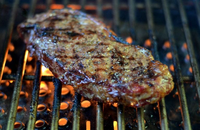 pellet grill steak 3