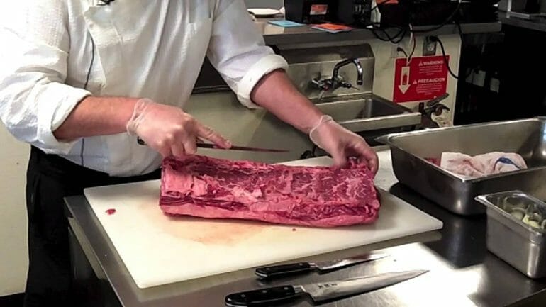 should you trim fat off new york strip steak
