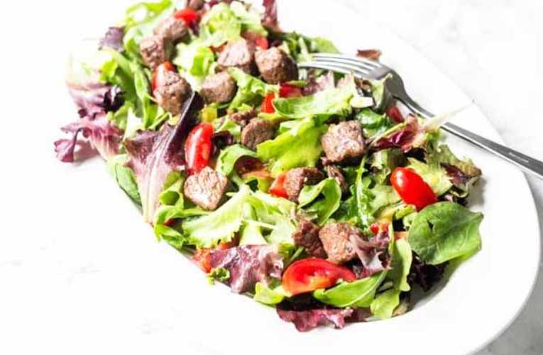 steak salad